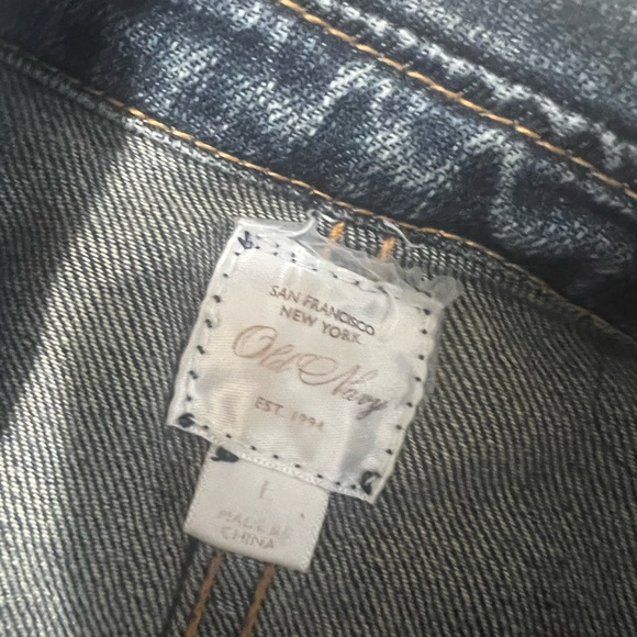 Vintage Old Navy Petite denim wash jacket - Picture 2 of 7